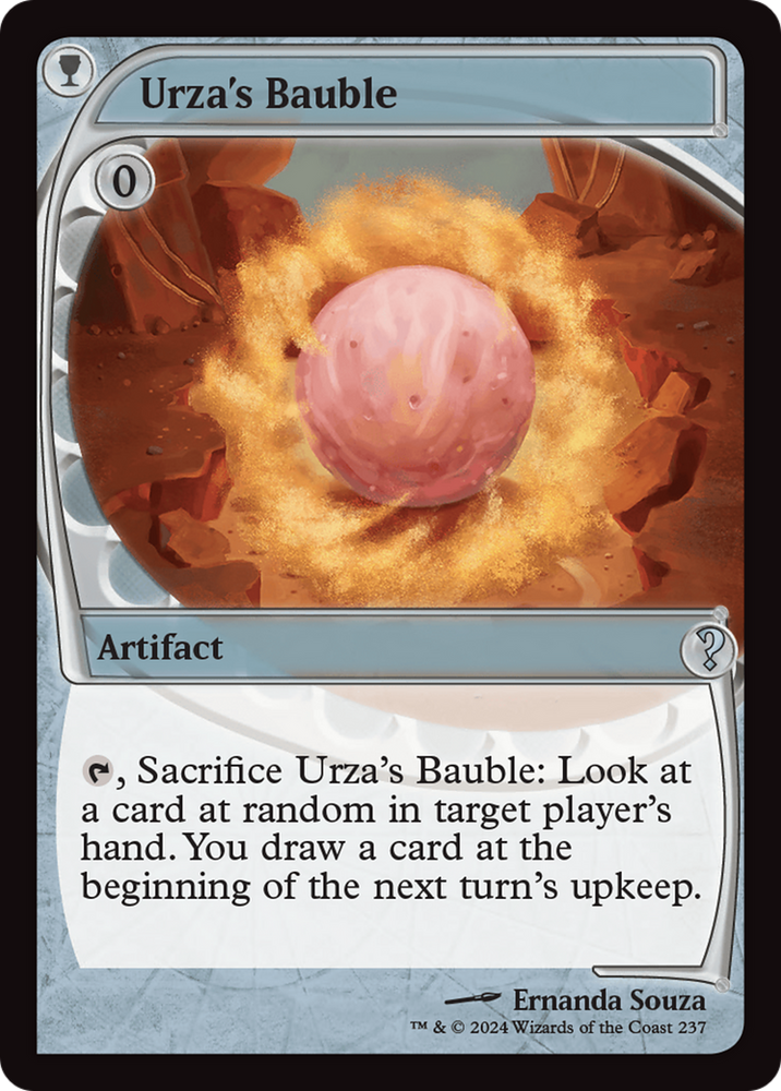 Urza's Bauble (Future Sight) [Mystery Booster 2] Magic: The Gathering