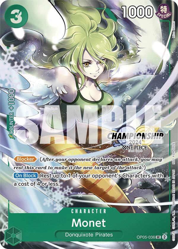 Monet (CS 2024 Event Pack Finalist) [One Piece Promotion Cards] Bandai