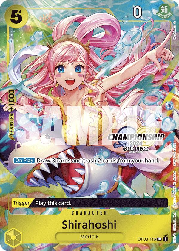 Shirahoshi (CS 2024 Celebration Pack) [One Piece Promotion Cards] Bandai