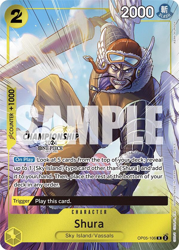 Shura (CS 2024 Celebration Pack) [One Piece Promotion Cards] Bandai