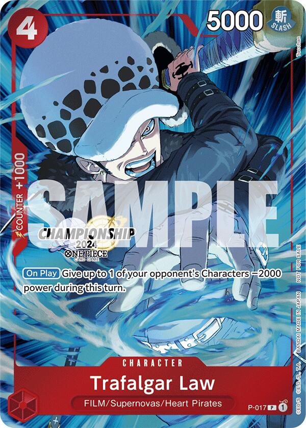 Trafalgar Law (CS 2024 Celebration Pack) [One Piece Promotion Cards] Bandai