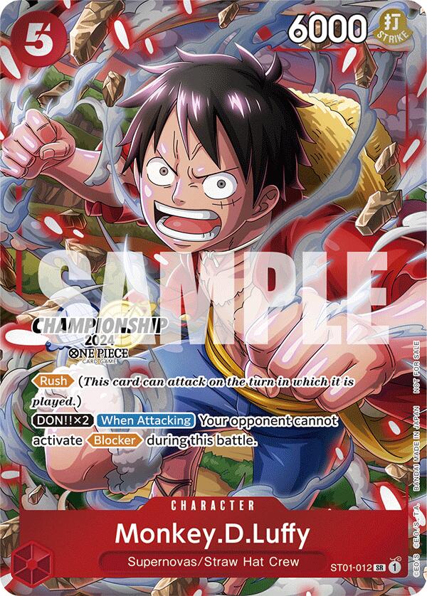 Monkey.D.Luffy (CS 2024 Celebration Pack) [One Piece Promotion Cards] Bandai