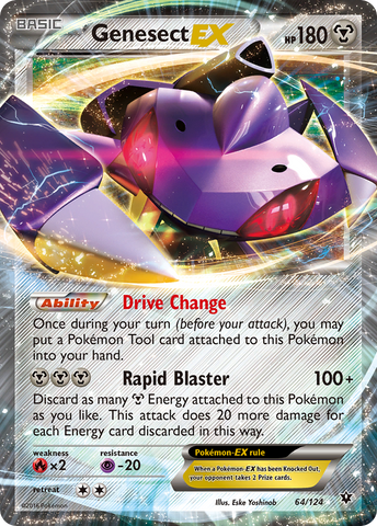 Genesect EX (64/124) [XY: Fates Collide] Pokémon