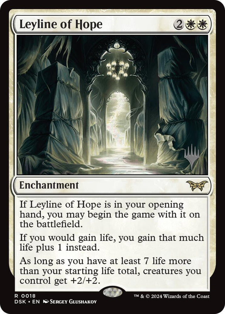 Leyline of Hope (Promo Pack) [Duskmourn: House of Horror Promos] Magic: The Gathering