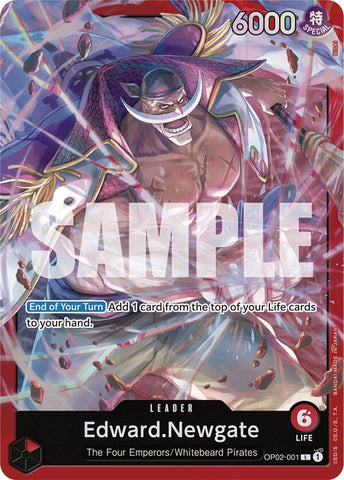 Edward.Newgate [Starter Deck: Red Edward.Newgate] Bandai
