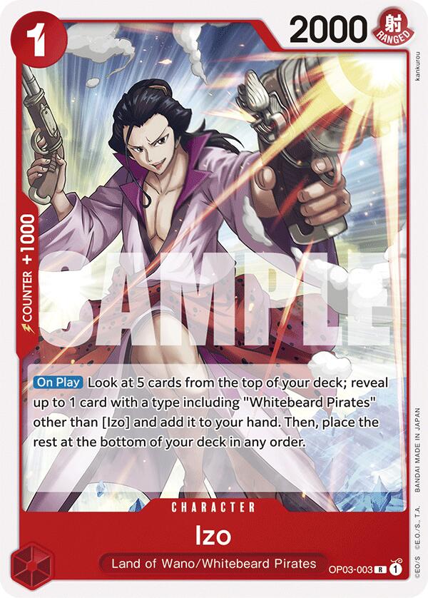 Izo [Starter Deck: Red Edward.Newgate] Bandai