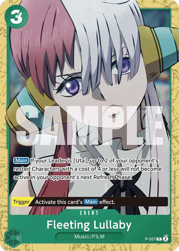 Fleeting Lullaby [Starter Deck: GREEN Uta] Bandai