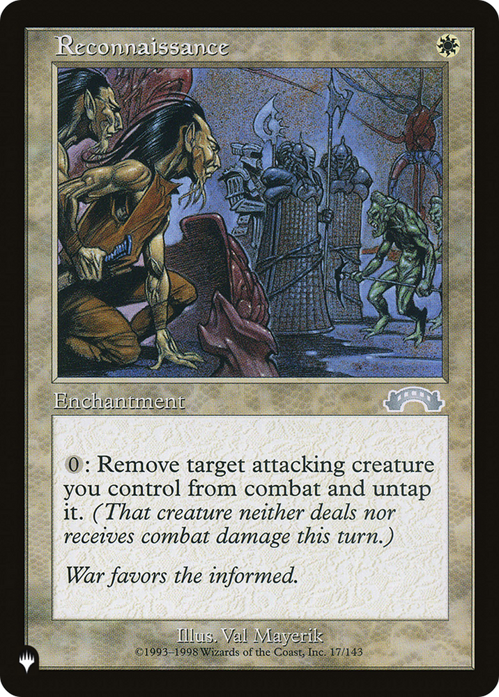 Reconnaissance [The List] Magic: The Gathering