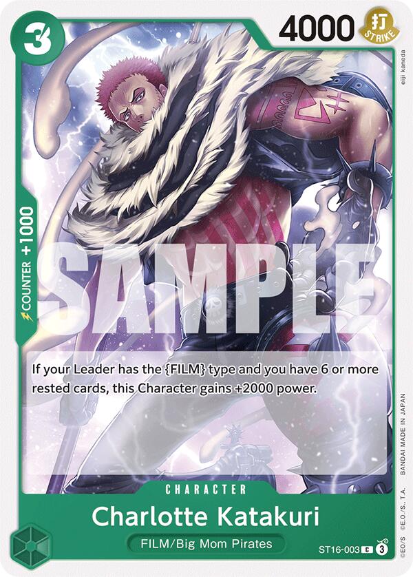 Charlotte Katakuri [Starter Deck: GREEN Uta] Bandai