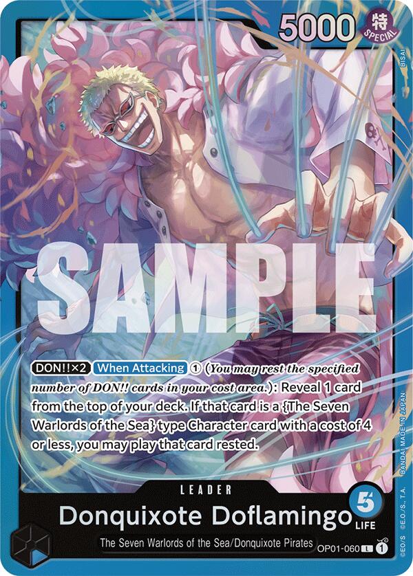 Donquixote Doflamingo [Starter Deck: Blue Donquixote Doflamingo] Bandai