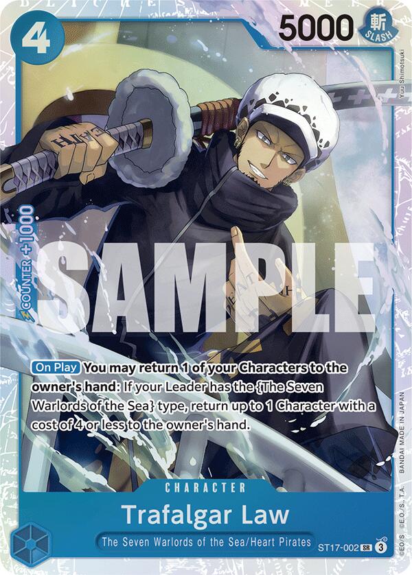 Trafalgar Law [Starter Deck: Blue Donquixote Doflamingo] Bandai