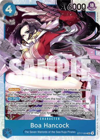 Boa Hancock [Starter Deck: Blue Donquixote Doflamingo] Bandai