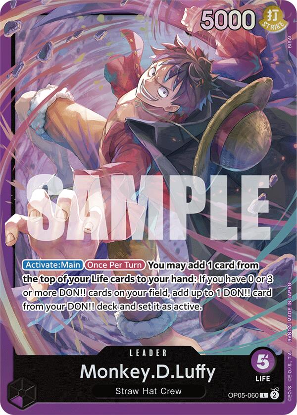 Monkey.D.Luffy [Starter Deck: PURPLE Monkey.D.Luffy] Bandai