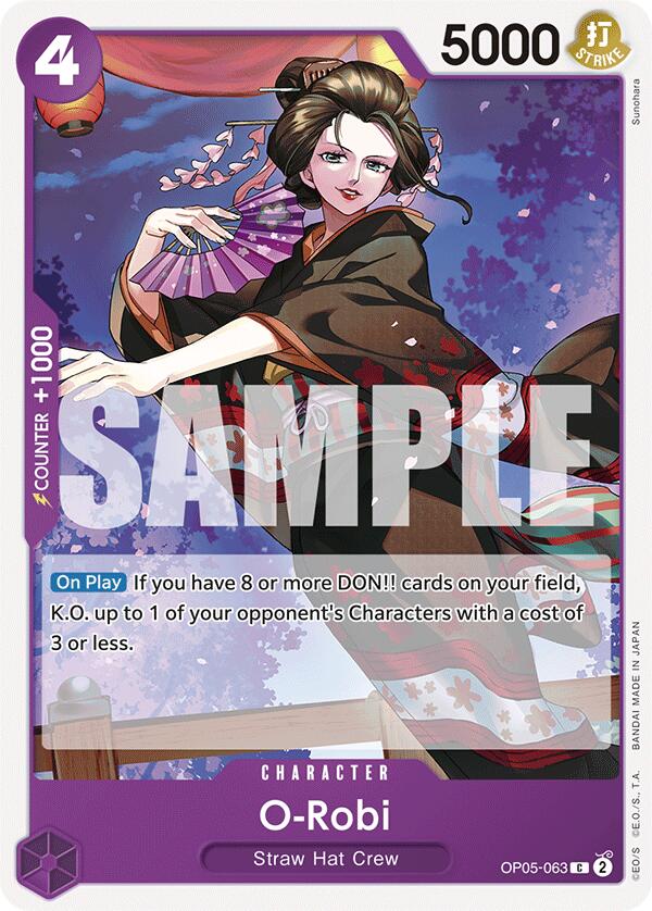 O-Robi [Starter Deck: PURPLE Monkey.D.Luffy] Bandai