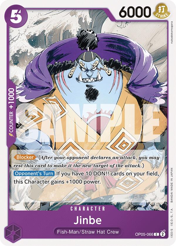 Jinbe [Starter Deck: PURPLE Monkey.D.Luffy] Bandai