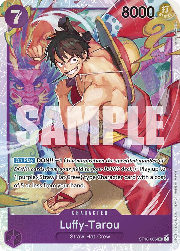Luffy-Tarou [Starter Deck: PURPLE Monkey.D.Luffy] Bandai