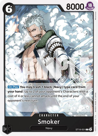 Smoker [Starter Deck: Black Smoker] Bandai