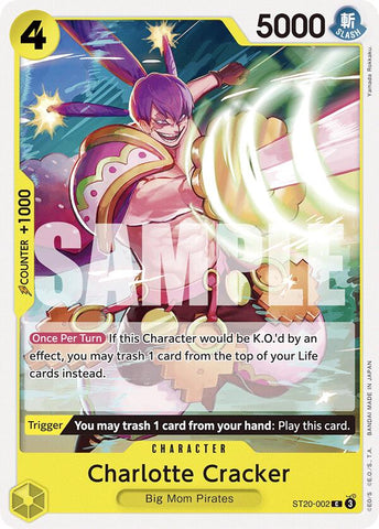 Charlotte Cracker [Starter Deck: YELLOW Charlotte Katakuri] Bandai