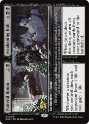 Funeral Room // Awakening Hall [Duskmourn: House of Horror Prerelease Promos] Magic: The Gathering