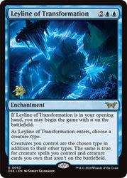 Leyline of Transformation [Duskmourn: House of Horror Prerelease Promos] Magic: The Gathering