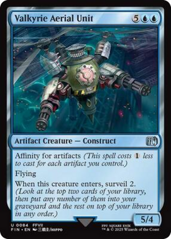 Valkyrie Aerial Unit [FINAL FANTASY] Magic: The Gathering