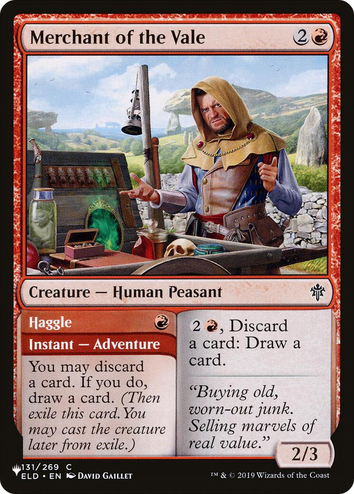 Merchant of the Vale [The List] Magic: The Gathering