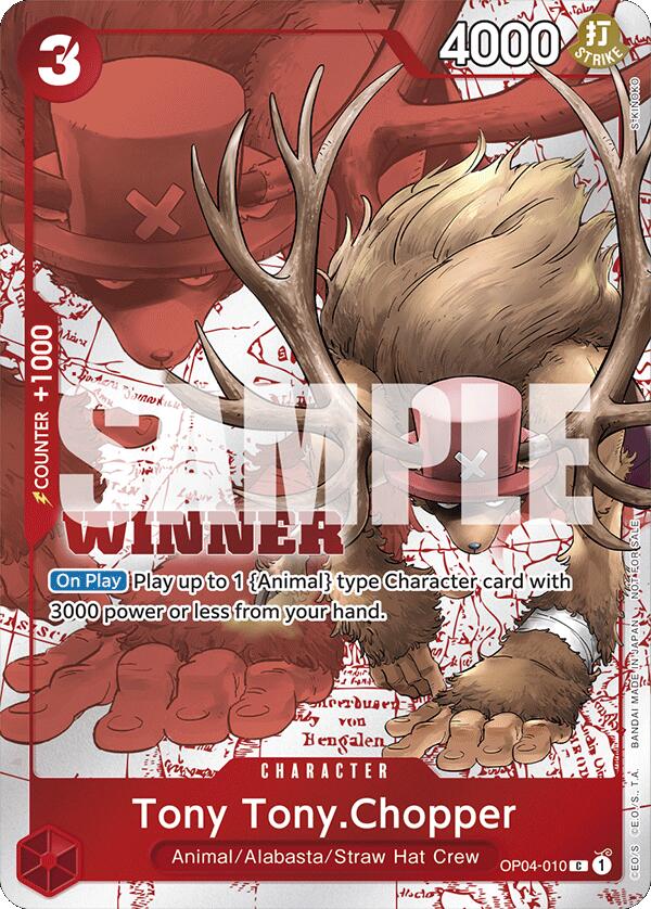 Tony Tony.Chopper (Winner Pack 2024 Oct.-Dec.) [One Piece Promotion Cards] Bandai