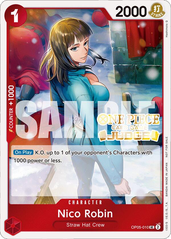 Nico Robin (Judge Pack Vol. 4) [One Piece Promotion Cards] Bandai