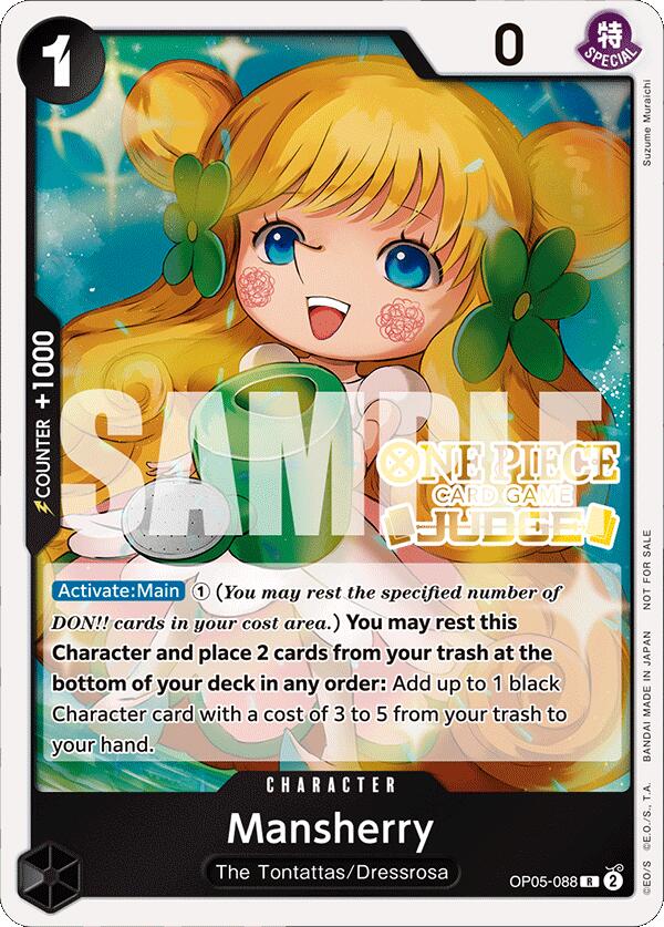 Mansherry (Judge Pack Vol. 4) [One Piece Promotion Cards] Bandai