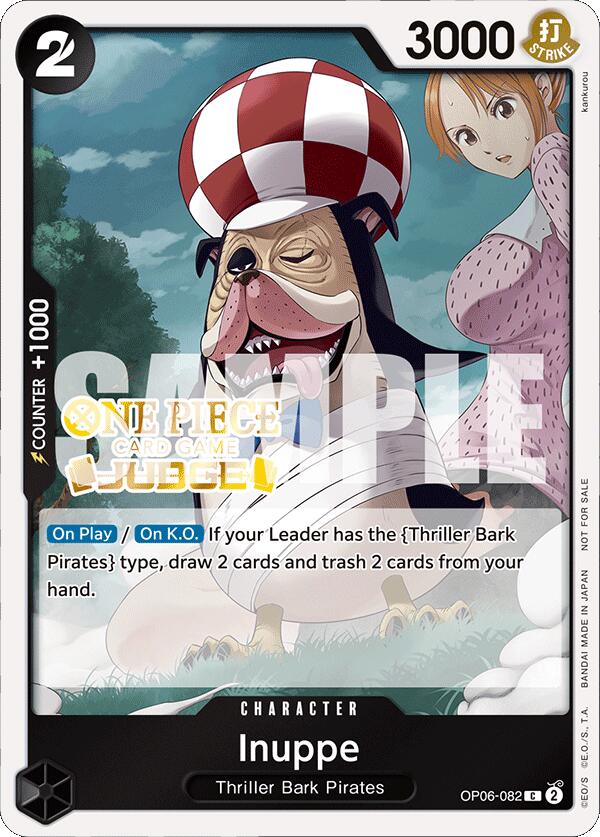 Inuppe (Judge Pack Vol. 4) [One Piece Promotion Cards] Bandai