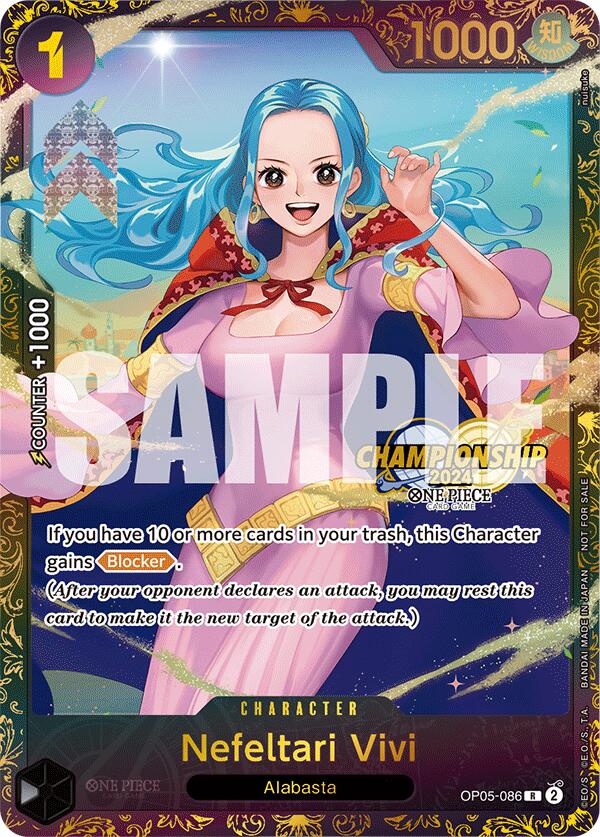 Nefeltari Vivi (October Championship 2024 Store Regionals) [One Piece Promotion Cards] Bandai