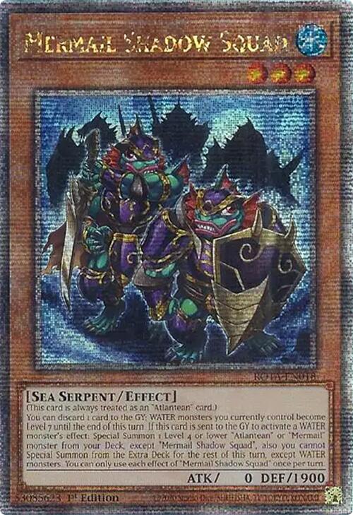 Mermail Shadow Squad (Quarter Century Secret Rare) [ROTA-EN018] Quarter Century Secret Rare Yu-Gi-Oh!