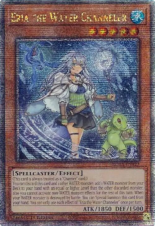 Eria the Water Channeler (Quarter Century Secret Rare) [ROTA-EN023] Quarter Century Secret Rare Yu-Gi-Oh!