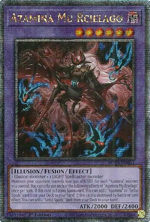 Azamina Mu Rcielago (Quarter Century Secret Rare) [ROTA-EN031] Quarter Century Secret Rare Yu-Gi-Oh!