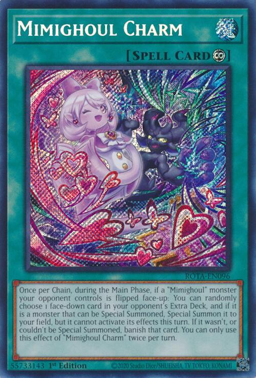 Mimighoul Charm [ROTA-EN096] Secret Rare