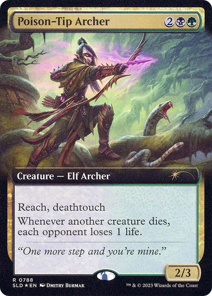 Poison-Tip Archer (Extended Art) [Secret Lair Drop Series] Magic: The Gathering
