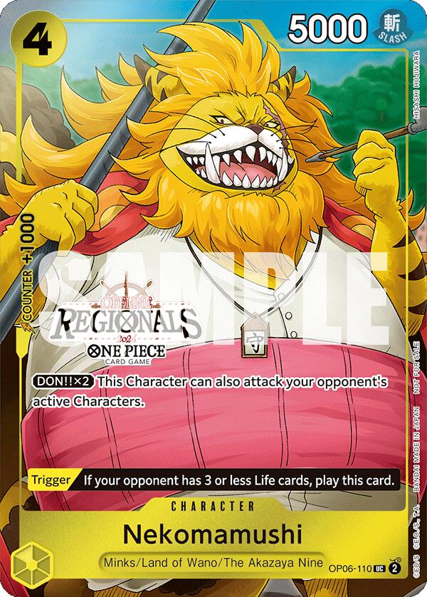 Nekomamushi (Offline Regional 2024 Vol. 3) [One Piece Promotion Cards] Bandai