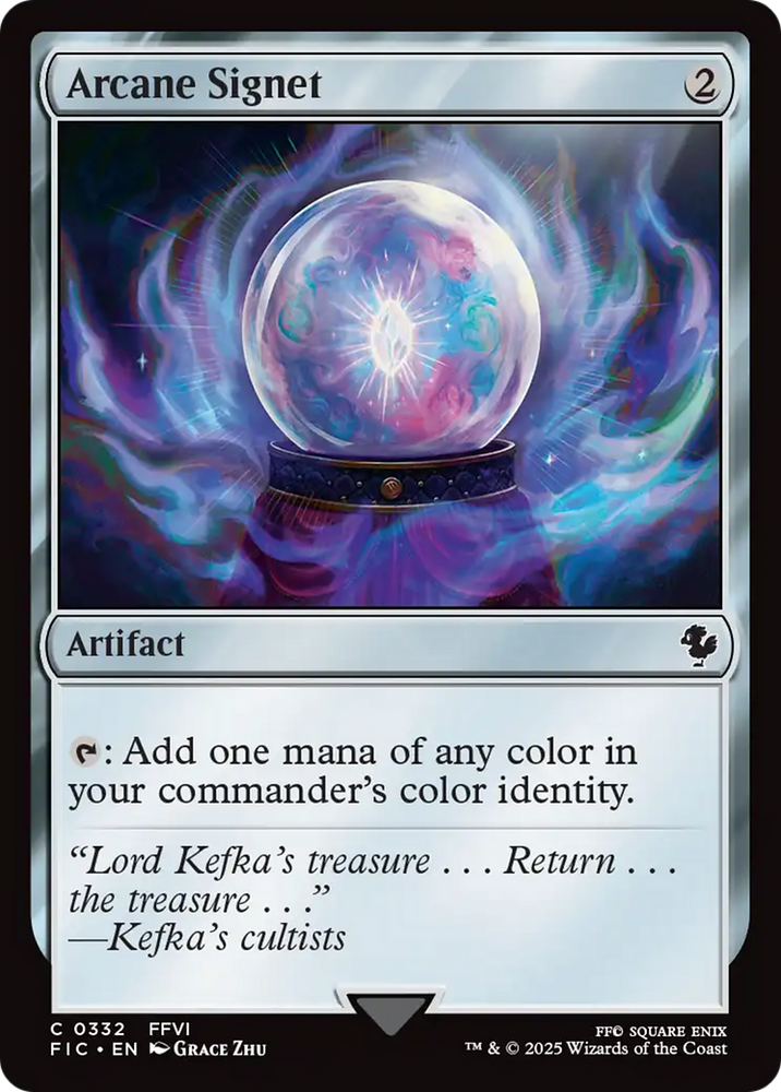 Arcane Signet (332) [FINAL FANTASY Commander] Magic: The Gathering