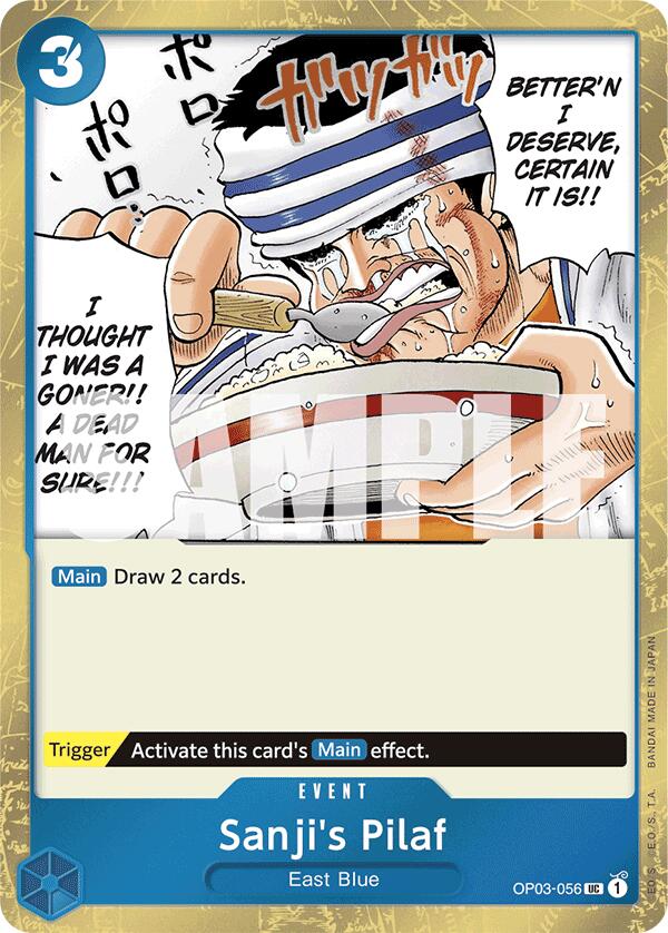 Sanji's Pilaf (Alternate Art)(Jolly Roger Foil) [Premium Booster -The Best-] Bandai