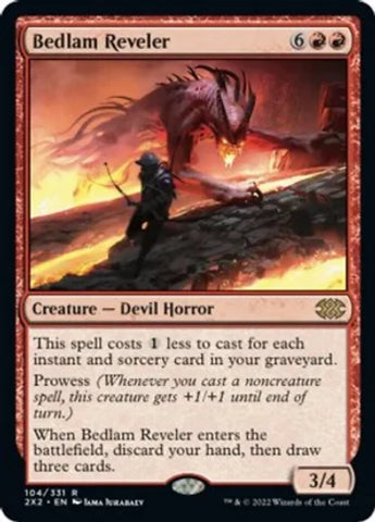 Bedlam Reveler [Double Masters 2022] Magic: The Gathering
