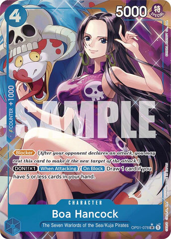 Boa Hancock (OP01-078) (Alternate Art) [Premium Booster -The Best-] Bandai