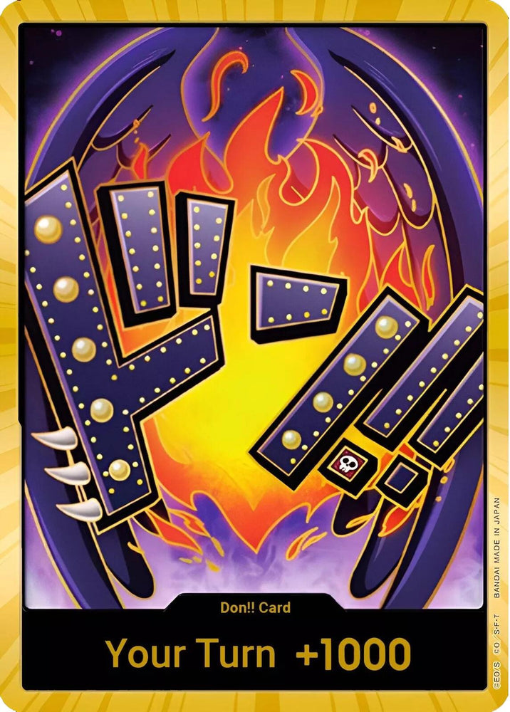 DON!! Card (King) (Gold) [Premium Booster -The Best-] Bandai