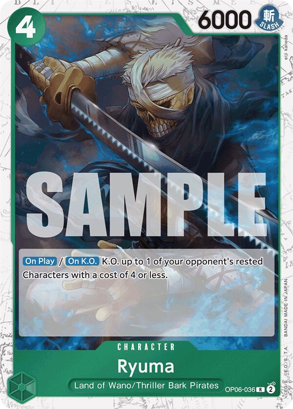 Ryuma (Jolly Roger Foil) [Premium Booster -The Best-] Bandai