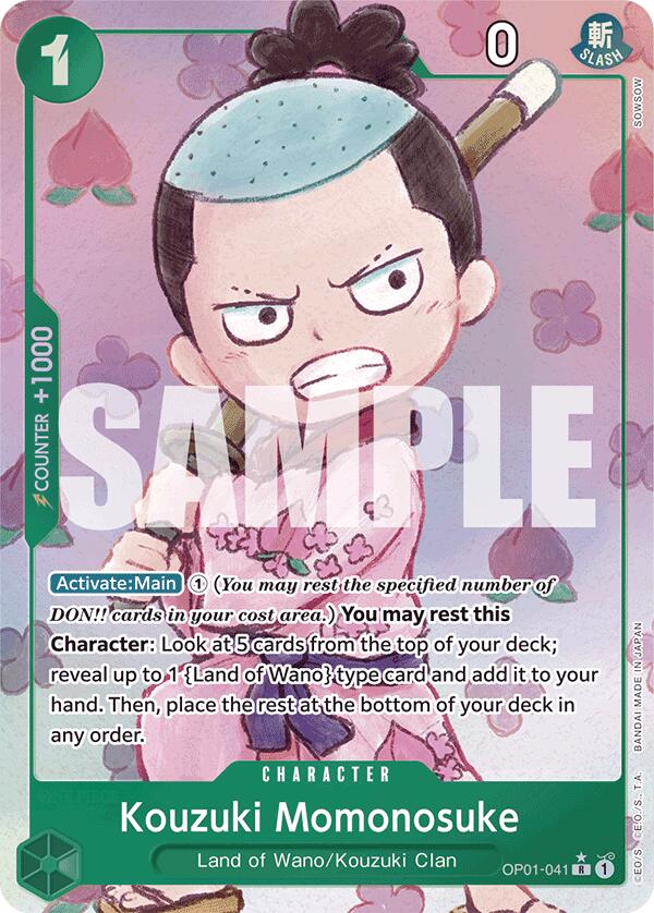 Kouzuki Momonosuke (Alternate Art) [Premium Booster -The Best-] Bandai