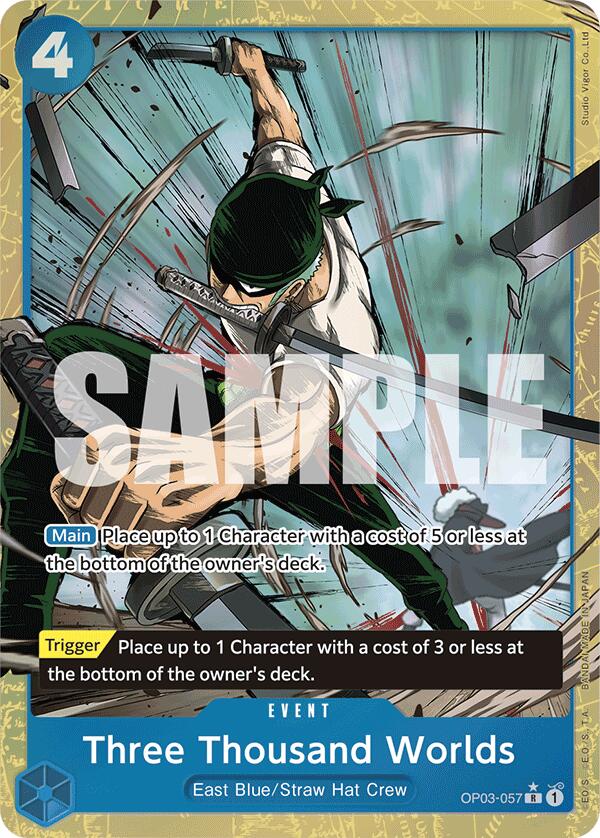 Three Thousand Worlds (Alternate Art) [Premium Booster -The Best-] Bandai