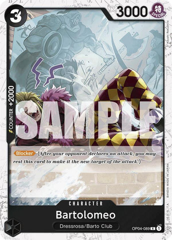 Bartolomeo (OP04-089) (Jolly Roger Foil) [Premium Booster -The Best-] Bandai