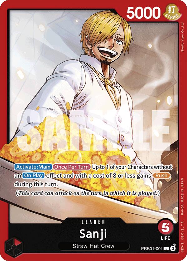 Sanji (PRB01-001) [Premium Booster -The Best-] Bandai