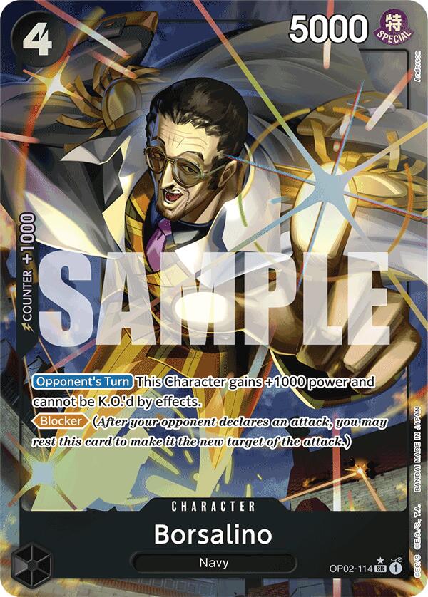 Borsalino (Alternate Art) [Premium Booster -The Best-] Bandai