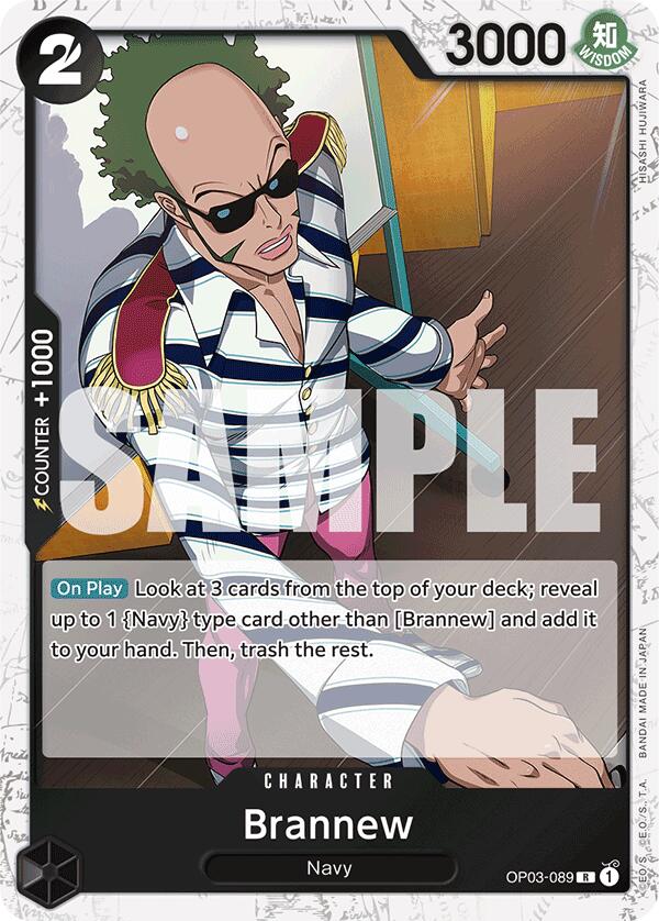 Brannew (Jolly Roger Foil) [Premium Booster -The Best-] Bandai