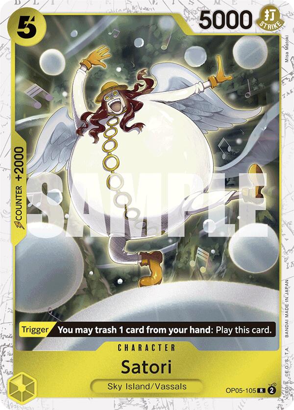 Satori (Jolly Roger Foil) [Premium Booster -The Best-] Bandai